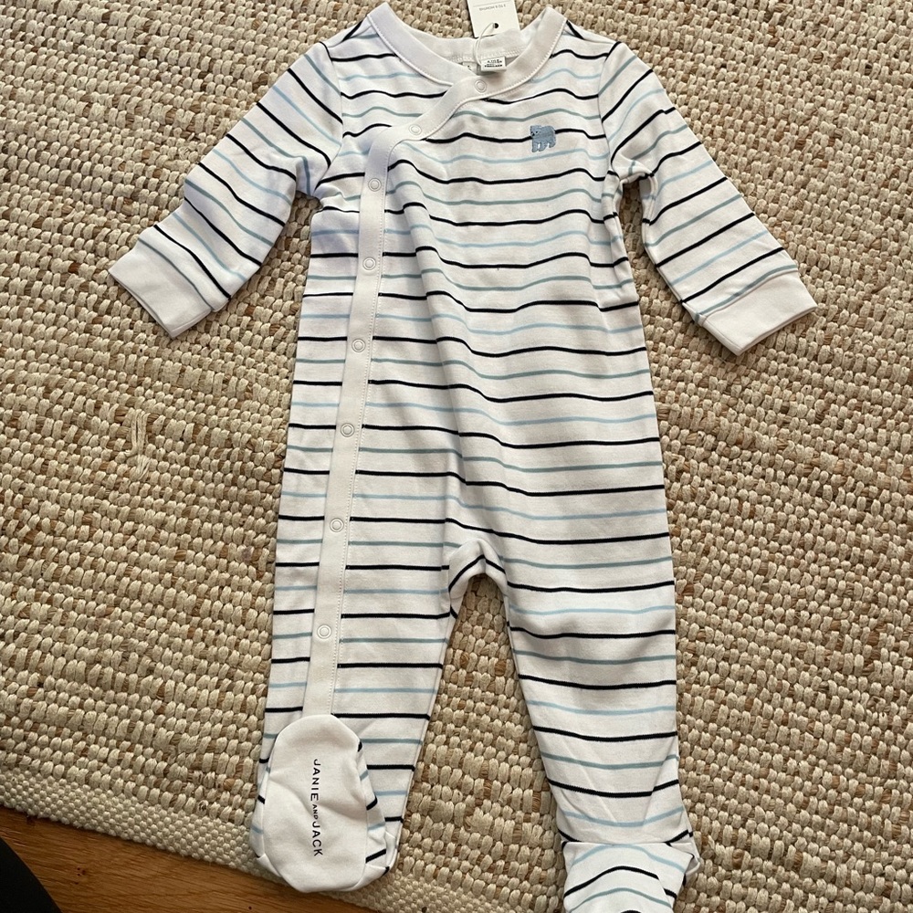 Janie and jack 3-6 month footie